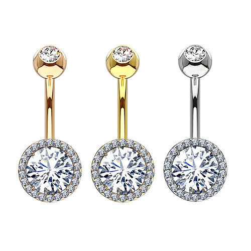 Bauchnabelpiercing banane - bauchnabelpiercing,
