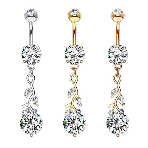 Bauchnabelpiercing banane - bauchnabelpiercing,
