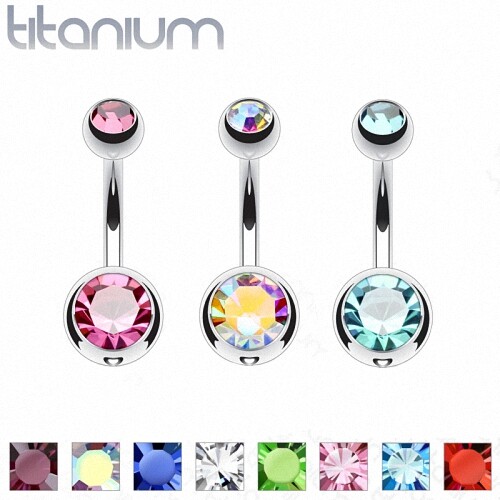 Titan bauchnabelpiercing - titan,