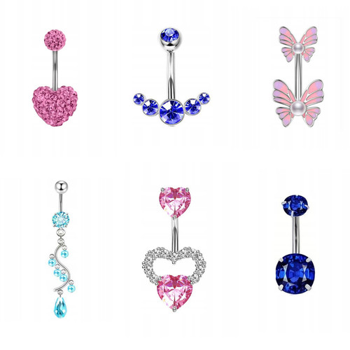 Bauchnabelpiercing aus