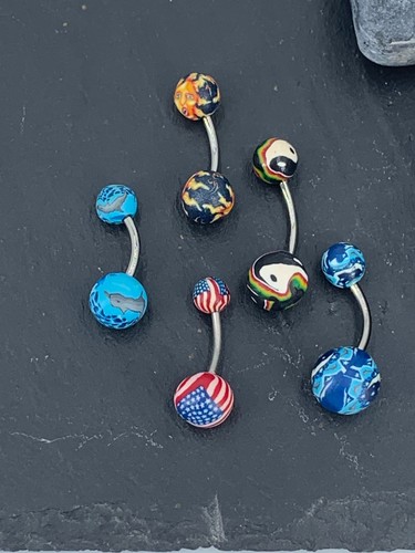 Stück bauchnabelpiercing - 5,