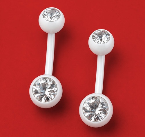 Bauchnabelpiercing kristall - bauchnabelpiercing,