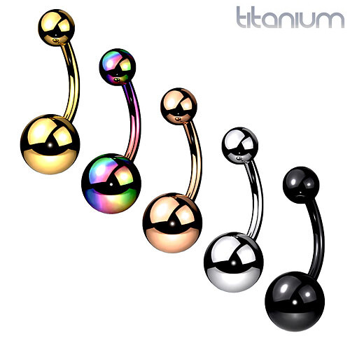 Titan bauchnabelpiercing - titan,